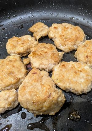 照り焼き鶏つくね-レシピのメイン写真