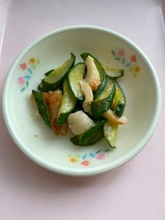 【保育所】きゅうりとちくわの中華炒め-レシピのメイン写真