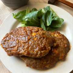 รูปของ 意外と激うま！いわし缶ハンバーグ