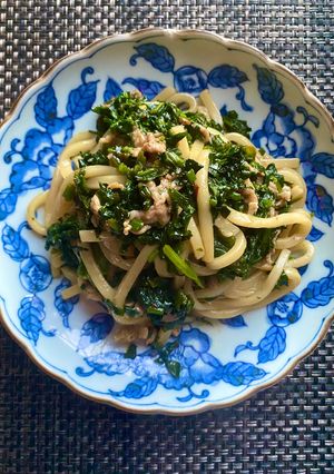 ほうれん草の上海焼きうどん-レシピのメイン写真