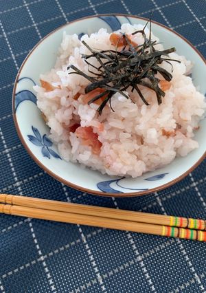 「減らソルト」梅干しご飯-レシピのメイン写真