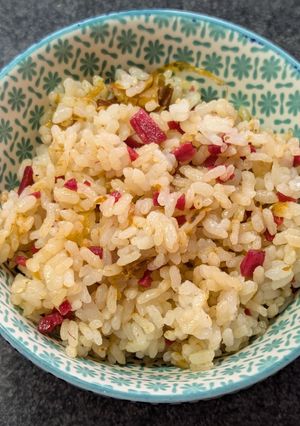 紅生姜と鰹節のさっぱりまぜご飯-レシピのメイン写真