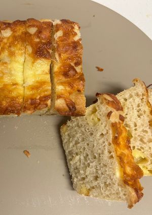 捏ねない米粉入りチーズパン-レシピのメイン写真