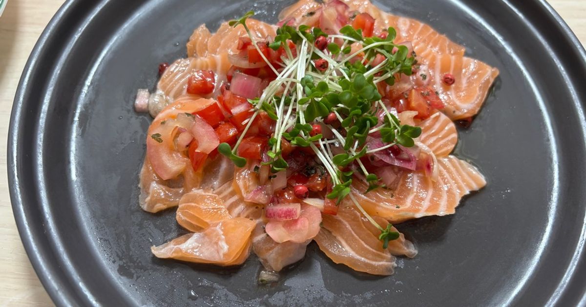 サーモンのカルパッチョ by クルミキッチン 【クックパッド】 簡単