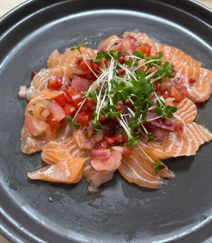 サーモンのカルパッチョ by ミルクック 【クックパッド】 簡単おいしい