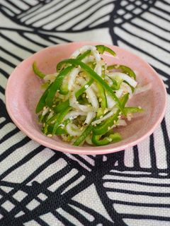 大根とピーマンのナムル-レシピのメイン写真