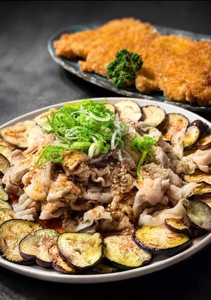 簡単!豚バラと茄子🍆の旨辛ダレ-レシピのメイン写真