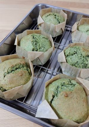 油乳製品不使用！豆腐お茶マフィン-レシピのメイン写真