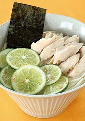 すだちにゅうめん-レシピのメイン写真