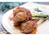 葉生姜のうま辛豚肉巻き☆