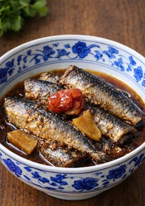 骨までやわらか！イワシの梅煮-レシピのメイン写真