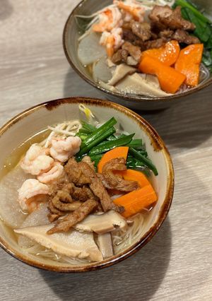豚スペアリブと海老のHu Tiu（フーティウ）-レシピのメイン写真