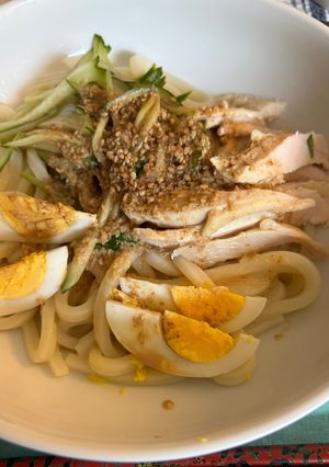 冷やしゴマだれうどん-レシピのメイン写真