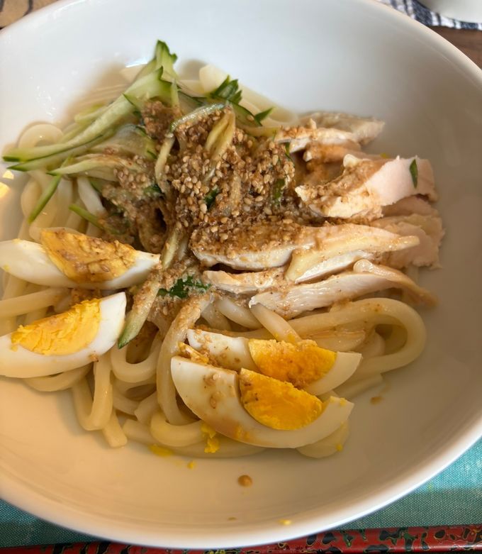 冷やしゴマだれうどん-レシピのメイン写真