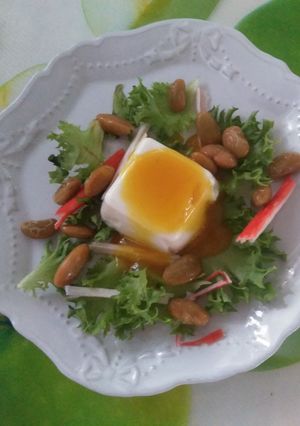 ミニ豆腐の酢みそサラダ-レシピのメイン写真