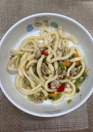 【保育園給食】冷しゃぶうどん-レシピのメイン写真