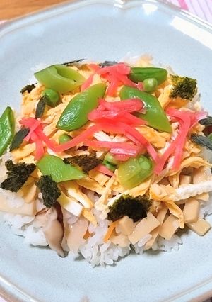 五目ちらし寿司-レシピのメイン写真