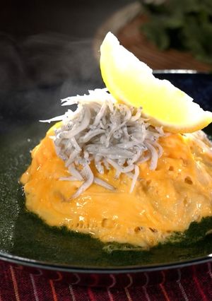 モロヘイヤの和風天津飯【食遺産】-レシピのメイン写真