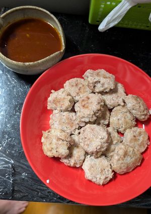 卵無し!あの旨さの給食風ハンバーグ-レシピのメイン写真