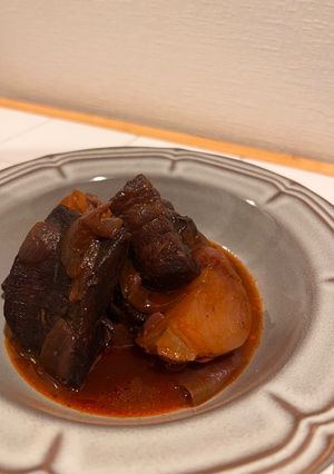 牛タンの赤ワイン煮込み-レシピのメイン写真