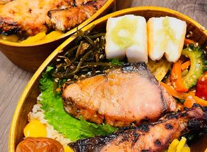 鰤の味噌漬焼きと銀杏ご飯弁当-レシピのメイン写真