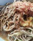 乾麺の十割そばで作るおろしそば
