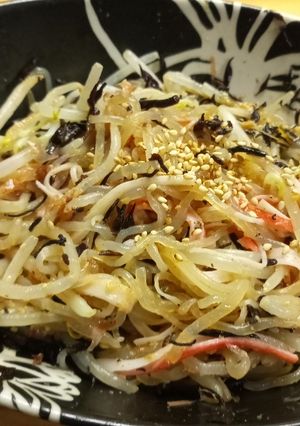 満足節約♪しらたき棒々鶏風サラダ-レシピのメイン写真