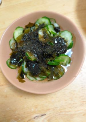 きゅうりとわかめの酢の物-レシピのメイン写真