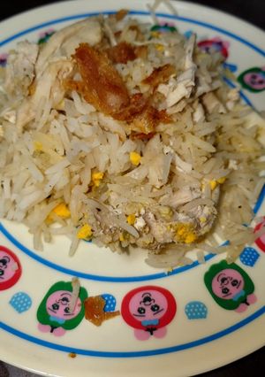 チキンと卵の炊き込みご飯-レシピのメイン写真