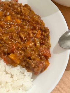 トマト缶で簡単!無水キーマカレー-レシピのメイン写真