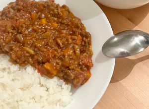 トマト缶で簡単！無水キーマカレー-レシピのメイン写真