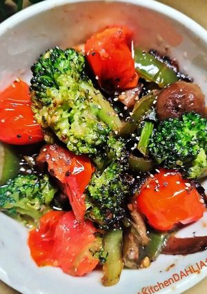 🇪🇸ブロ🥦アヒージョ風🧄野菜との我が闘争！-レシピのメイン写真
