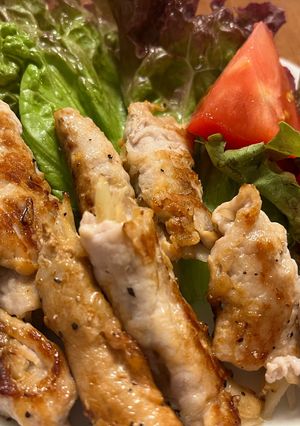 簡単　葉生姜と赤味噌肉巻き-レシピのメイン写真