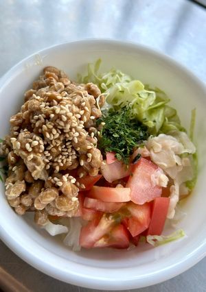 納豆サラダ-レシピのメイン写真