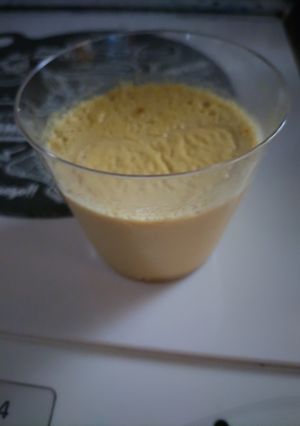 簡単に作れる甘くないほうじ茶プリン-レシピのメイン写真