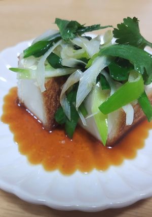 豆腐のメンボシャ☆白と黒のスプーン 再現-レシピのメイン写真