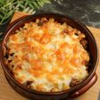 簡単!スプーンハンバーグ ポテトチーズ