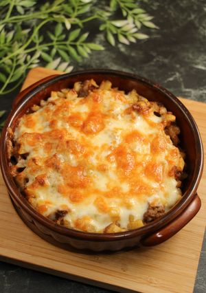 簡単！スプーンハンバーグ　ポテトチーズ-レシピのメイン写真