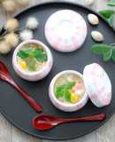 あんかけ豆腐茶碗蒸し（卵不使用）