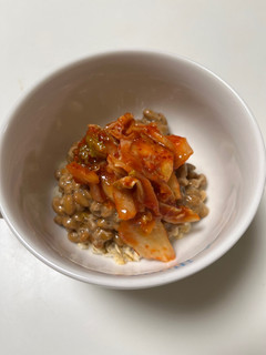納豆キムチオートミールご飯-レシピのメイン写真