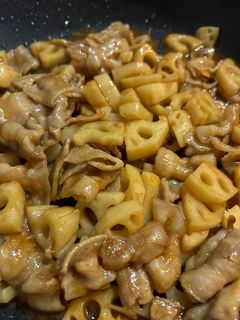 豚肉と蓮根のさっぱり甘辛炒め-レシピのメイン写真