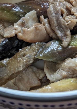 豚肉となすの味噌炒め-レシピのメイン写真