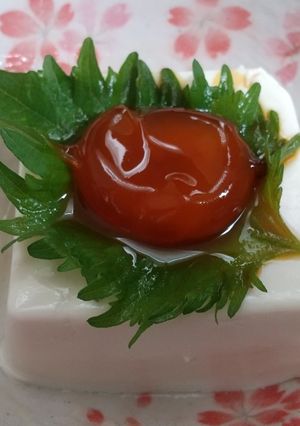 卵黄醤油漬けやっこ-レシピのメイン写真