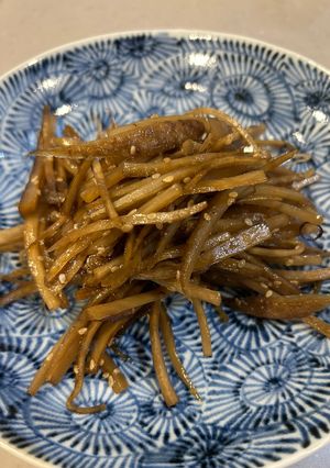 10分で！きんぴらごぼう-レシピのメイン写真