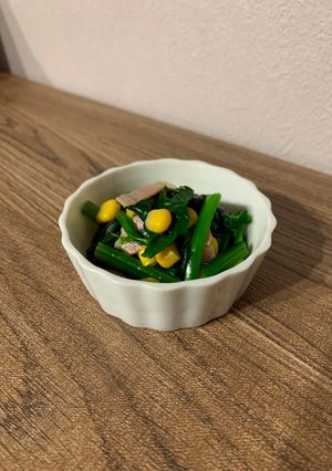 ベーコンとほうれん草のバターソテー★-レシピのメイン写真