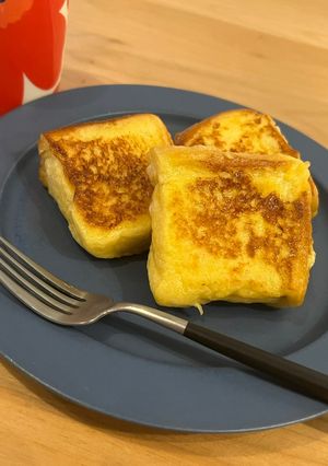 ジップロックで漬けるフレンチトースト-レシピのメイン写真