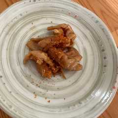 รูปของ 【カロリーオフ】鶏皮の佃煮