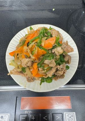 豚バラと野菜のオイスターソース炒め-レシピのメイン写真