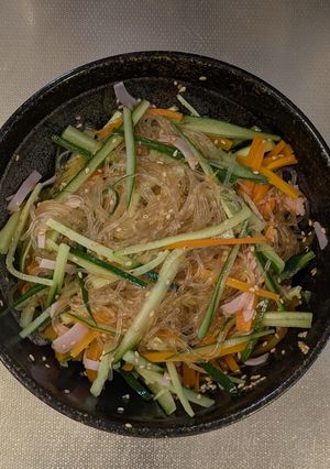 tacook春雨サラダ（5.5合炊用）-レシピのメイン写真
