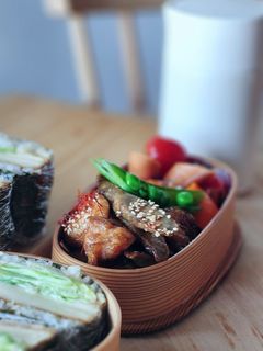 作り置き☆ヘルシー鶏ごぼう☆鶏丼☆お弁当-レシピのメイン写真